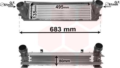 Van Wezel 06004464 - Intercooler autozon.pro