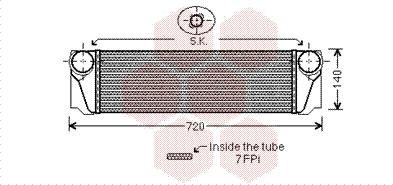 Van Wezel 06004376 - Intercooler autozon.pro