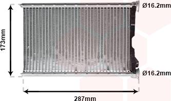 Van Wezel 06006342 - Scambiatore calore, Riscaldamento abitacolo autozon.pro