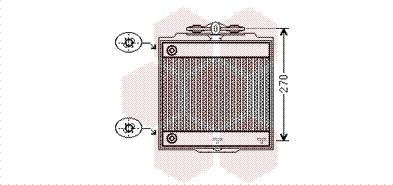Van Wezel 06002366 - Radiatore, Raffreddamento motore autozon.pro