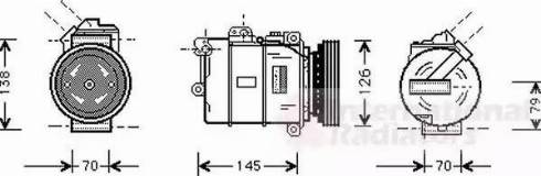 Van Wezel 0600K064 - Compressore, Climatizzatore autozon.pro