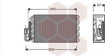 Van Wezel 0600V272 - Evaporatore, Climatizzatore autozon.pro