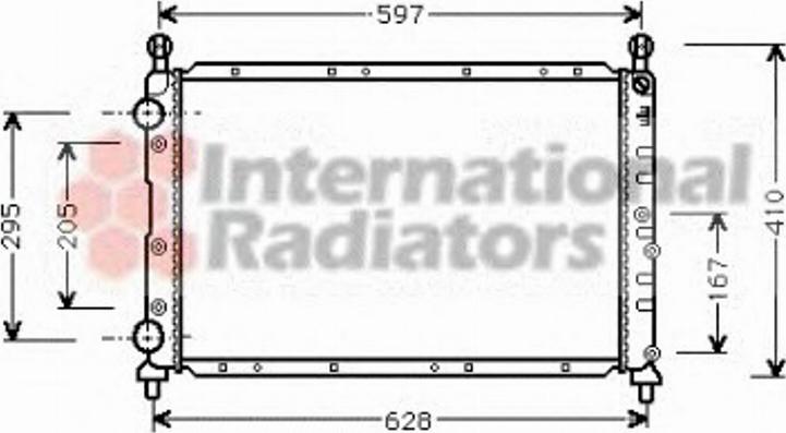 Van Wezel 01002020 - Radiatore, Raffreddamento motore autozon.pro