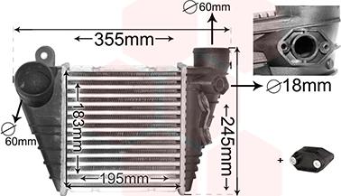 Van Wezel 03004185 - Intercooler autozon.pro