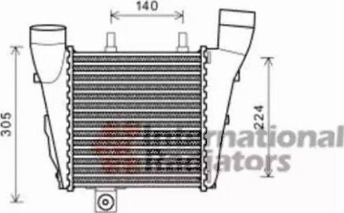 Van Wezel 03004321 - Intercooler autozon.pro