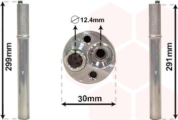 Van Wezel 0300D298 - Essiccatore, Climatizzatore autozon.pro