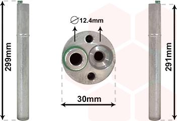 Van Wezel 0301D700 - Essiccatore, Climatizzatore autozon.pro