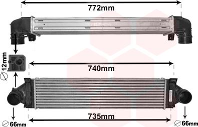 Van Wezel 02004218 - Intercooler autozon.pro