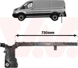 Van Wezel 1991535 - Supporto, Paraurti autozon.pro