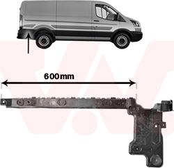 Van Wezel 1991538 - Supporto, Paraurti autozon.pro