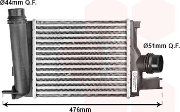 Van Wezel 15004642 - Intercooler autozon.pro