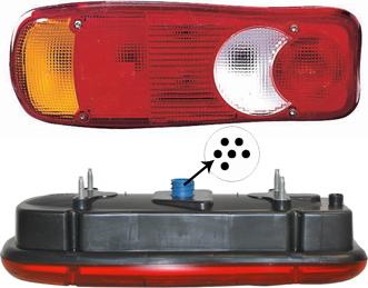 Van Wezel 1651935 - Luce posteriore autozon.pro