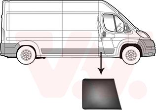 Van Wezel 1651406 - Modanatura decorativa / protettiva, Fiancata autozon.pro