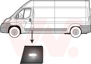 Van Wezel 1651407 - Modanatura decorativa / protettiva, Fiancata autozon.pro