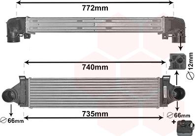 Van Wezel 18004481 - Intercooler autozon.pro