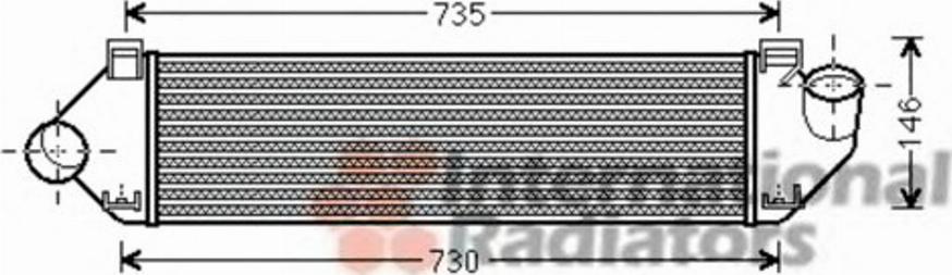 Van Wezel 18004438 - Intercooler autozon.pro