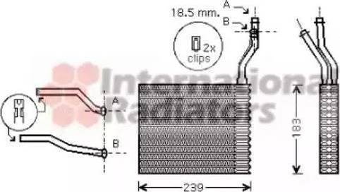 BEHR 8FH 351 315-631 - Scambiatore calore, Riscaldamento abitacolo autozon.pro