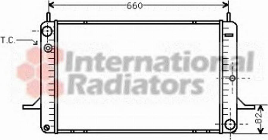 Van Wezel 18002070 - Radiatore, Raffreddamento motore autozon.pro