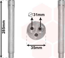 Van Wezel 1800D599 - Essiccatore, Climatizzatore autozon.pro