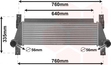 Van Wezel 18014701 - Intercooler autozon.pro