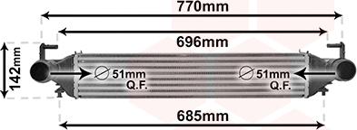 Van Wezel 17004456 - Intercooler autozon.pro