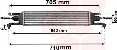 Van Wezel 17004320 - Intercooler autozon.pro