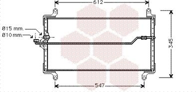 Van Wezel 17005202 - Condensatore, Climatizzatore autozon.pro