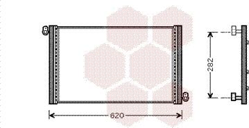 Van Wezel 17005272 - Condensatore, Climatizzatore autozon.pro