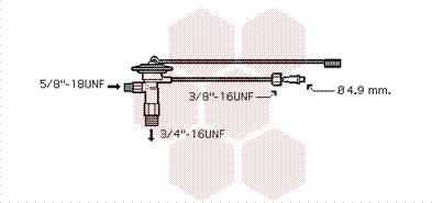 Van Wezel 17001307 - Valvola ad espansione, Climatizzatore autozon.pro