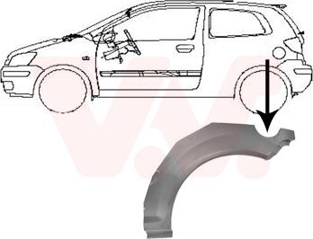 Van Wezel 8251145 - Sponda laterale autozon.pro