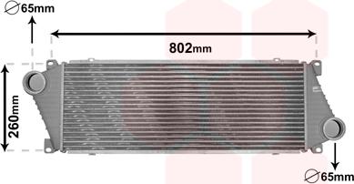 Van Wezel 30004217 - Intercooler autozon.pro