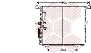 Van Wezel 30005388 - Condensatore, Climatizzatore autozon.pro