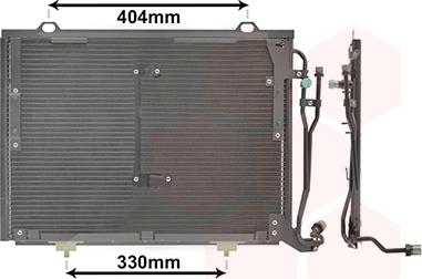 Van Wezel 30005279 - Condensatore, Climatizzatore autozon.pro