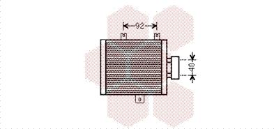 Van Wezel 30003536 - Radiatore olio, Olio motore autozon.pro