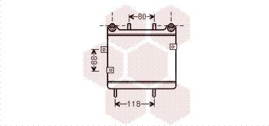 Van Wezel 30003533 - Radiatore olio, Olio motore autozon.pro