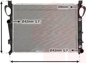 Van Wezel 30002311 - Radiatore, Raffreddamento motore autozon.pro