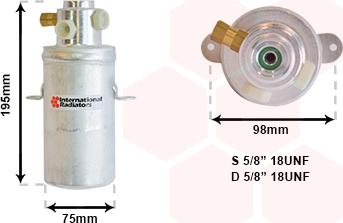 Van Wezel 3000D266 - Essiccatore, Climatizzatore autozon.pro