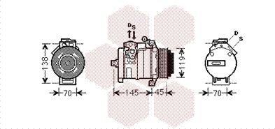 Van Wezel 3000K530 - Compressore, Climatizzatore autozon.pro