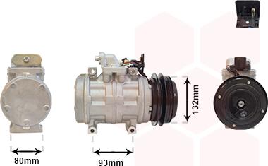 Van Wezel 3000K083 - Compressore, Climatizzatore autozon.pro