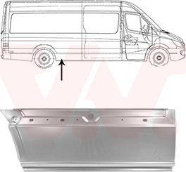 Van Wezel 3083142 - Sponda laterale autozon.pro