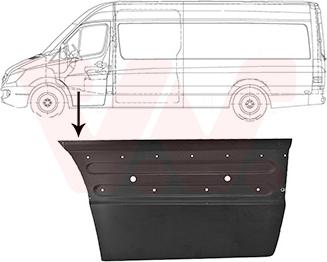 Van Wezel 3077171 - Portiera, Carrozzeria autozon.pro