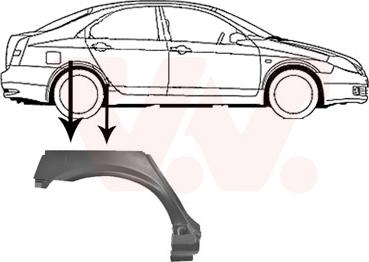 Van Wezel 3352148 - Sponda laterale autozon.pro