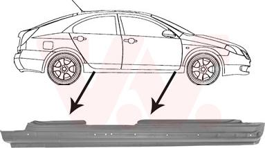 Van Wezel 3352104 - Lamiera ingresso abitacolo autozon.pro