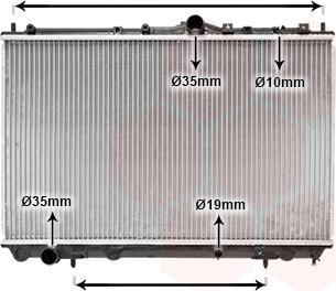 Van Wezel 32002101 - Radiatore, Raffreddamento motore autozon.pro