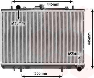 Van Wezel 32002188 - Radiatore, Raffreddamento motore autozon.pro