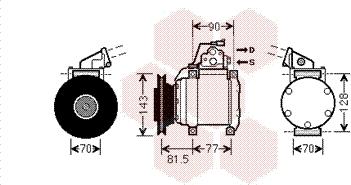 Van Wezel 3200K216 - Compressore, Climatizzatore autozon.pro