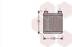 Van Wezel 29006014 - Scambiatore calore, Riscaldamento abitacolo autozon.pro