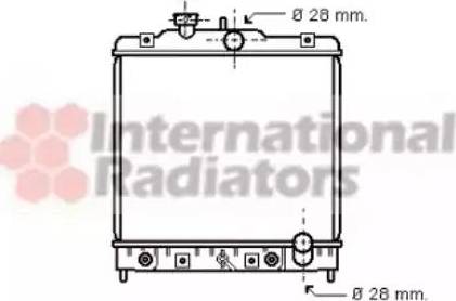 Van Wezel 25002021 - Radiatore, Raffreddamento motore autozon.pro