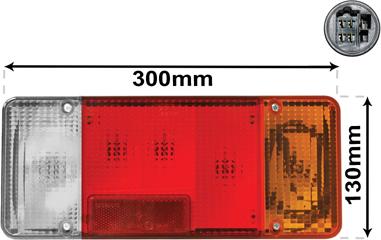 Van Wezel 2810926 - Luce posteriore autozon.pro