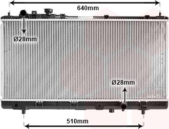 Van Wezel 27002151 - Radiatore, Raffreddamento motore autozon.pro